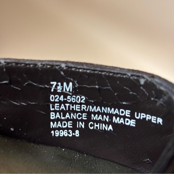 East 5th Womens Leather Slip-On Grace  Mule Heels Square Toe Size 7.5 - Picture 7 of 7